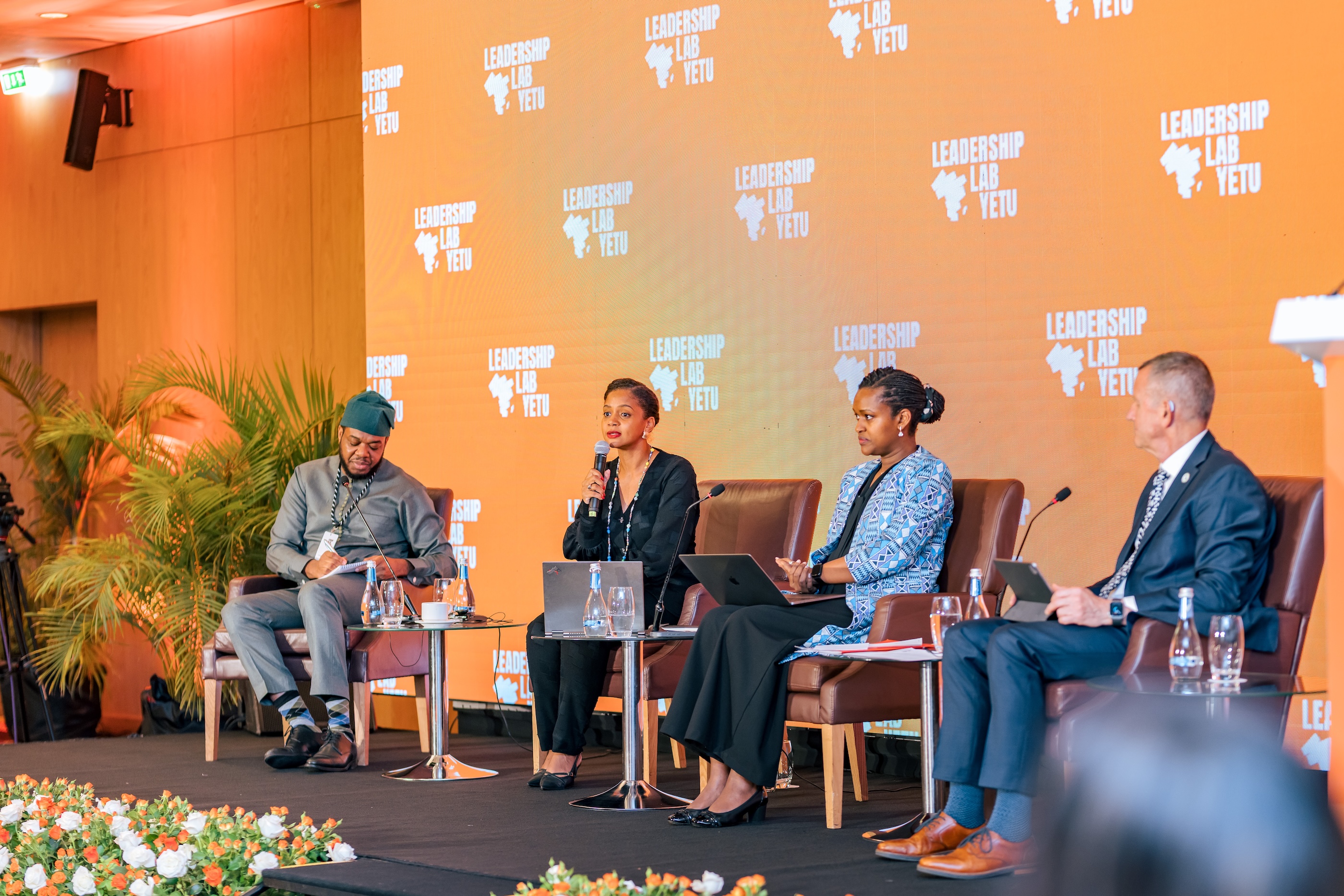 Panel discussion at Leadership Lab Yetu's launch event in late-January 2026